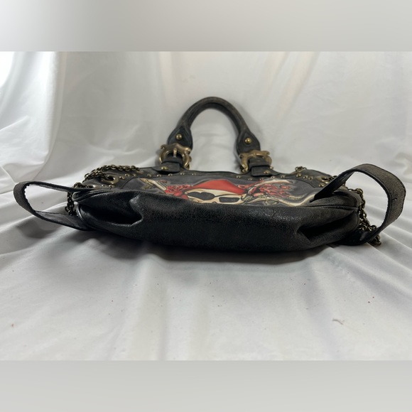 Vintage Isabella Fiore leather skull shoulder bag - Picture 4 of 12